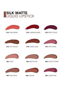 Kadife Dokulu Likit Mat Ruj - Silk Matte Liquid Lipstick - 002 FALL ROSE - 8690604397280 ürün fotoğrafı