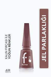 Jel Görünümlü Parlak Oje (kahve) - Jelly Look Nail Enamel - Jl54 Terracotta - 8690604568864 ürün fotoğrafı