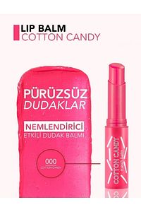 Renk Değiştiren Dudak Nemlendiricisi (Doğal Pembe) - Match Balm Cotton Candy - 000 - 8690604555468 ürün fotoğrafı