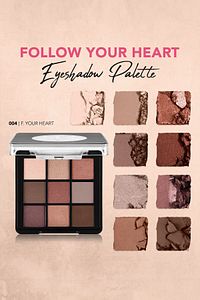 Mat & Işıltılı Kremsi Far Paleti - Eye Shadow Palette - 004 Follow Your Heart- 8682536048460 ürün fotoğrafı