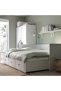 Hemnes 80x200 cm Açılabilir Divan Ve Saklama Alanı, Beyaz, Divan, Bazalı, Çekyat - EREGANTO ürün fotoğrafı