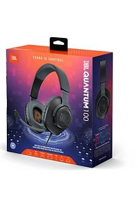 Quantum 100 Çıkarılabilir Mikrofonlu 3.5mm Gaming Kulak Üstü Kulaklık - Siyah ürün fotoğrafı