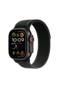 Watch Ultra 2 GPS + Cellular 49mm Black Titanium Case with Black Trail Loop - M/L ürün fotoğrafı