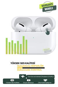 Pro Ios Android Uyumlu Kablosuz Bluetooth Kulaklık Karışık Renk Kılıf Hediyeli ürün fotoğrafı
