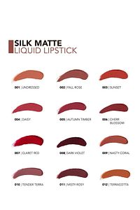 Kadife Dokulu Likit Mat Ruj - Silk Matte Liquid Lipstick - 012 TERRACOTTA - 8690604505395 ürün fotoğrafı