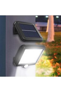 120 Cob Led 4,70 Metre Kablolu Solar Panel Güneş Enerjili 3 Mod Duvar Lambası ürün fotoğrafı