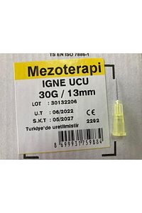 Mezoterapi Iğne Ucu 30g 13mm 100 Adet ürün fotoğrafı