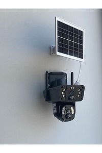 Sim Kartla Çalışan O-kam 3037 4g 6mp Ptz Dual Lens Güneş Panelli Solar Kamera ürün fotoğrafı