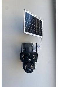 Sim Kartla Çalışan O-kam 3037 4g 6mp Ptz Dual Lens Güneş Panelli Solar Kamera ürün fotoğrafı