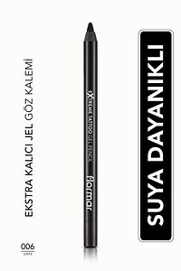 Suya Dayanıklı Jel Göz Kalemi (SİYAH)-extreme Tattoo Gel Pencil-006 Onyx-8682536028882 ürün fotoğrafı