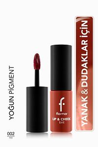 Uzun Süre Kalıcı Jel Tint (PEMBE) - Lip & Cheek Tint - 002 Kiss Lip & Cheek - 8682536066891 ürün fotoğrafı