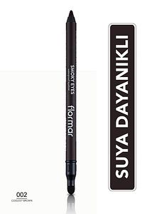 Smokey Göz Kalemi (KAHVE) - Smoky Eyes Waterproof Eyeliner - 002 Coolest Brown - 8690604547258 ürün fotoğrafı