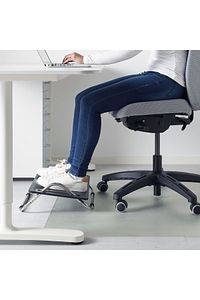 Masa Altı Ayaklık 49x38x15 Cm Ikea Ofis Masa Altı Ayak Destek Rampası Stand Siyah ürün fotoğrafı