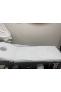 Tek Kullanımlık Çift Lastikli Sedye Sedye Örtüsü 300 Adet 80x240 Cm ürün fotoğrafı