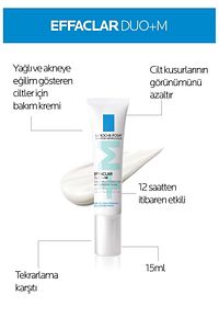 Yağlı/Akneye Eğilimli Ciltler İçin  Tanışma Cilt Bakım Seti:Effaclar Yüz Yıkama Jel & Effaclar DuoM+ ürün fotoğrafı