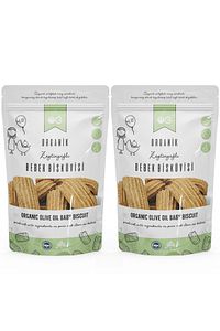 2'li Organik Bebek Bisküvisi 2x300 gr 6 Ay ürün fotoğrafı