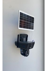 Sim Kartla Çalışan O-kam 3037 4g 6mp Ptz Dual Lens Güneş Panelli Solar Kamera ürün fotoğrafı
