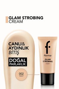Aydınlatıcı Makyaj Bazı (şeftali) - Glam Strobing Cream - 002 Peach - 8690604645916 ürün fotoğrafı