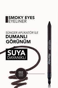 Smokey Göz Kalemi (KAHVE) - Smoky Eyes Waterproof Eyeliner - 002 Coolest Brown - 8690604547258 ürün fotoğrafı