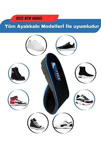 7 Cm Boy Uzatıcı Tabanlık Ünisex Geliştirilmiş Özel Üretim Gizli Topuk Yükseltici ürün fotoğrafı