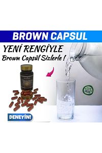 Brown Tea Bitkisel Form Kapsül Browntea ürün fotoğrafı