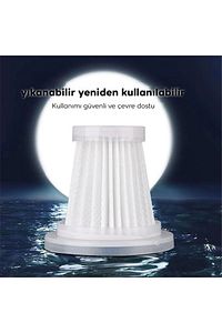 6000r Portatif Vakumlu Üflemeli Mini Araç Süpürgesi - Toz Ve Kül Temizliği ürün fotoğrafı