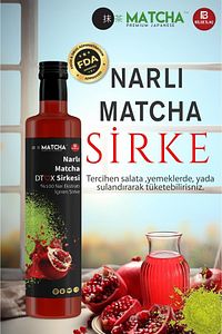 Narlı Matchalı Detox Sirkesi 250 ml ürün fotoğrafı