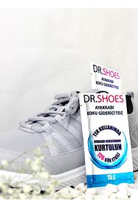 3 Adet Ayak Koku Giderici - Ayakkabı Koku Giderici Toz 120 Gün Etkili.DR.SHOES ile Ayak Kokusuna Son ürün fotoğrafı