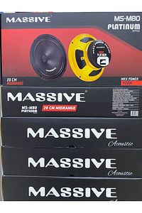 Ms-m80 20cm Özel Seri 2024 450wat 175rms Iki Adet Kapaksiz ürün fotoğrafı
