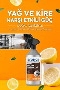 Clean Ultra Güçlü Mutfak Yüzey Temizleyici ve Yağ Sökücü Limon Kokulu Sprey 750 ml ürün fotoğrafı
