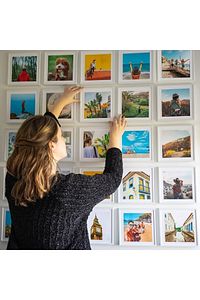 Sök Tak Kare Çerçeve Beyaz (3 ADET) Fotoğrafsız ürün fotoğrafı