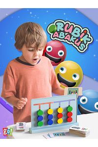 Rubik Abaküs Montessori Zeka Oyunu Eğitici Oyuncak ürün fotoğrafı