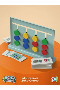 Rubik Abaküs Montessori Zeka Oyunu Eğitici Oyuncak ürün fotoğrafı