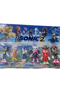 Sonic The Hedgehog 6lı Kirpi Sonic ürün fotoğrafı