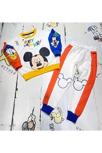 Erkek Çocuk Mickey Mouse Eşofman Takımı Baharlık 2245( 1 Beden Büyük Alınız) ürün fotoğrafı