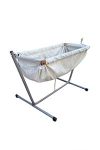 Portatif Çantalı 0-7 Model Bebek Hamağı, Bebek Beşiği ( Grı ) ( Büyük Boy ) ürün fotoğrafı