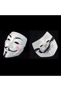 V For Vandetta, Wanted Vendetta Maske Yılbaşı Halloween Cadılar Günü Anonymous Maskesi 19x17cm ürün fotoğrafı