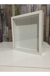 Anı Çerçevesi Söz Nişan Çiçeği Kutu Tasarımı 25x25 Cm ürün fotoğrafı