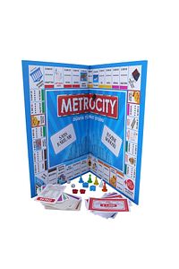Metrocity Dünya Şehirleri Strateji Ve Emlak Ticaret Kutu Oyunu | Eğlenceli Strateji Oyunu ürün fotoğrafı