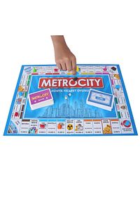 Metrocity Dünya Şehirleri Strateji Ve Emlak Ticaret Kutu Oyunu | Eğlenceli Strateji Oyunu ürün fotoğrafı
