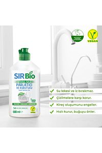 Bitkisel Özlü Bulaşık Makinesi Parlatıcı & Kurutucu 500 ml 2'li Set ürün fotoğrafı