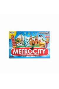 Metrocity Dünya Şehirleri Strateji Ve Emlak Ticaret Kutu Oyunu | Eğlenceli Strateji Oyunu ürün fotoğrafı