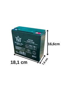 12v 24ah Jel Elektrikli Motosiklet Aküsü ürün fotoğrafı