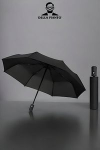 Otomatik Full Fonksiyon Açma Kapama Siyah Unisex 8 Fiber Tel Kaliteli Şemsiye ürün fotoğrafı