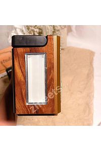 Nostaljik Radyo Fm Ahşap Görünümlü Bluetooth Hoparlör Ahşap Renk Vintage Işıklı Usb Sd ürün fotoğrafı