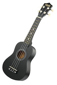 Ukx-901bk Siyah Soprano Ukulele (ASKI ÇANTA METOD PENA) ürün fotoğrafı
