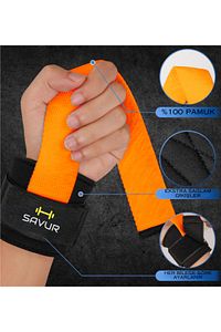 Bilekli Fitness Strap - Lifting Straps, Ağırlık Kayışı ürün fotoğrafı
