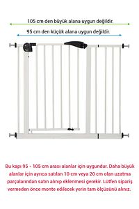 Güvenlik Kapısı 96-105 Cm Arası Kullanım Imkanı ürün fotoğrafı