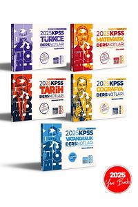 2025 KPSS Genel Kültür Genel Yetenek Ders Notları Seti Benim Hocam Yayınları ürün fotoğrafı