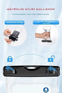 Yüksek Kaliteli Tüm Telefonlara Uyumlu Yağmur Su Geçirmez Waterproof Deniz Havuz Altı Telefon Kılıfı ürün fotoğrafı